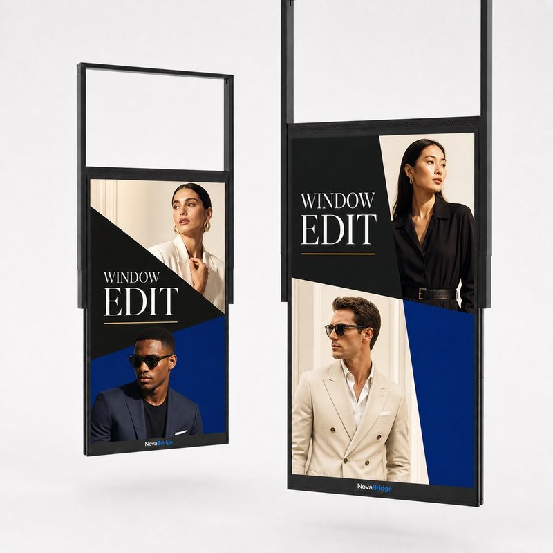 High-Brightness Window Display