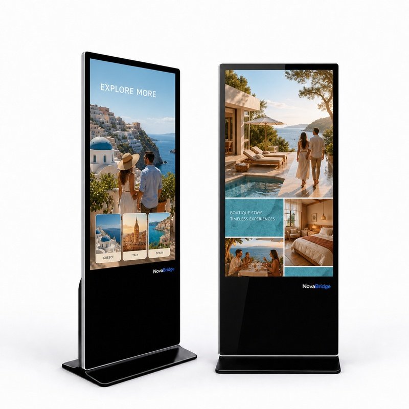 Indoor Floor Standing Digital Signage thumbnail 2
