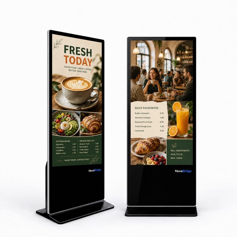 Indoor Floor Standing Digital Signage thumbnail 3