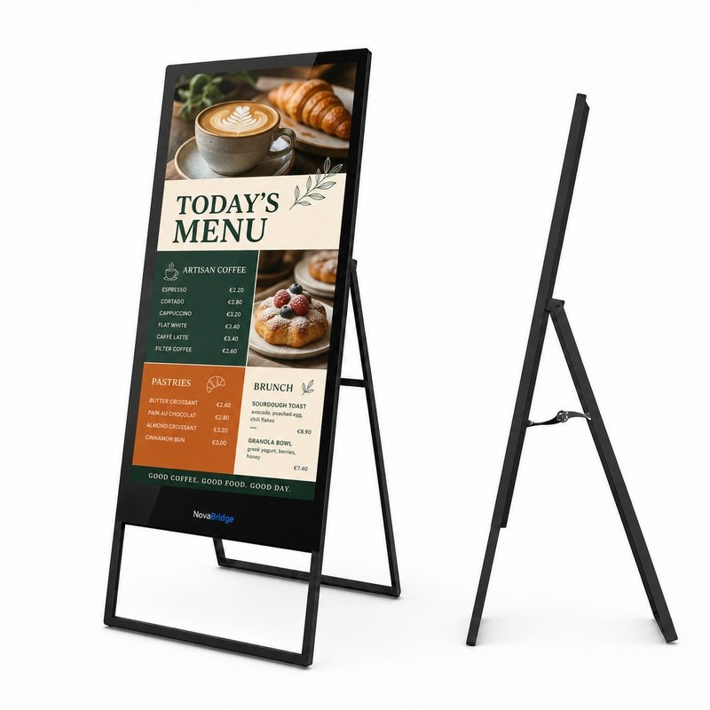 Indoor Portable Digital Poster thumbnail 3