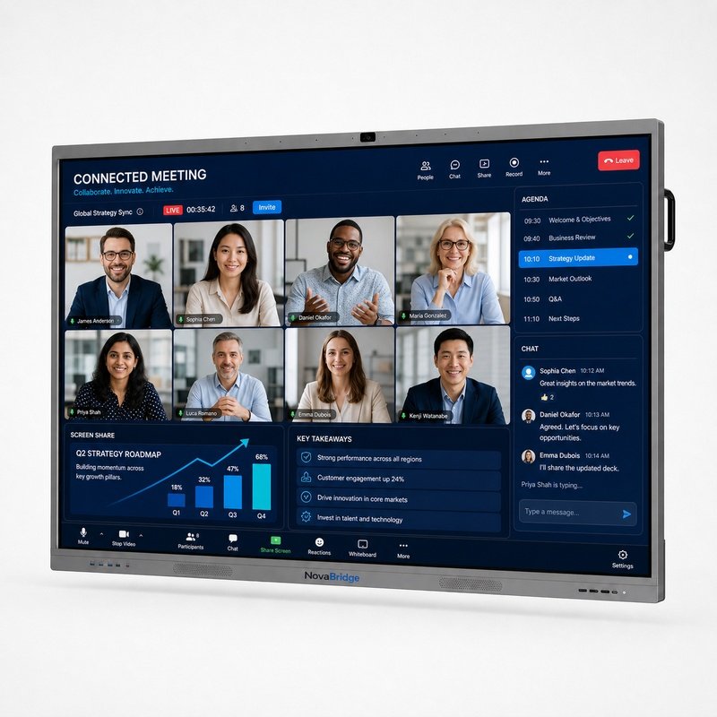 Interactive Meeting Display