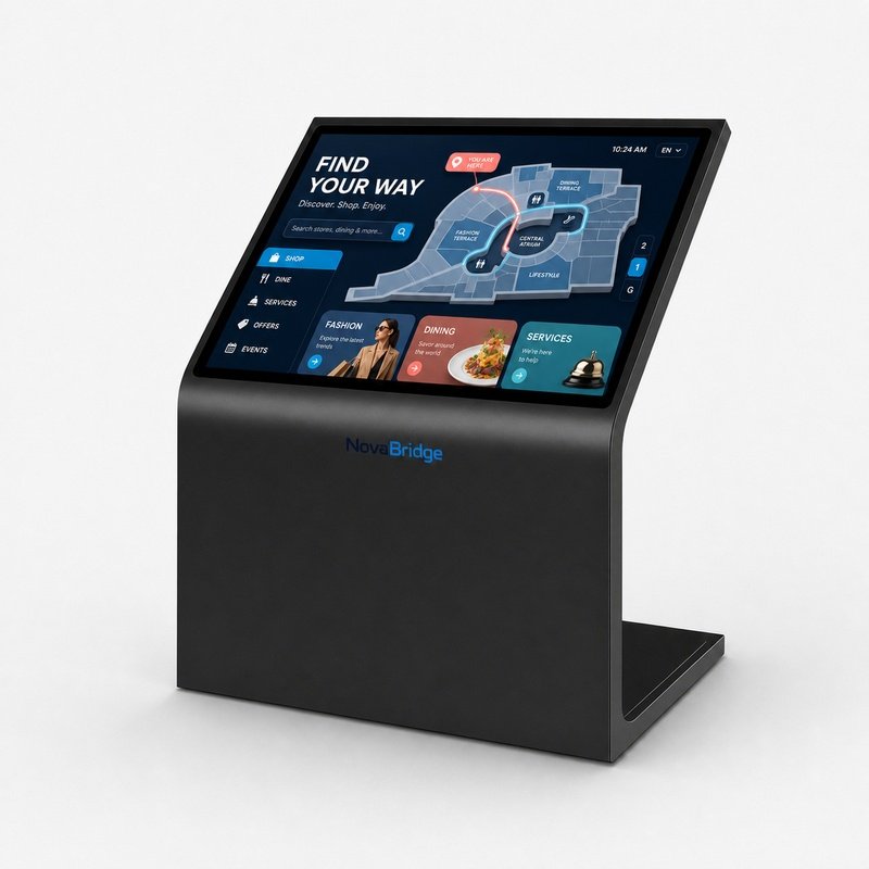 L-Type Touch Kiosk