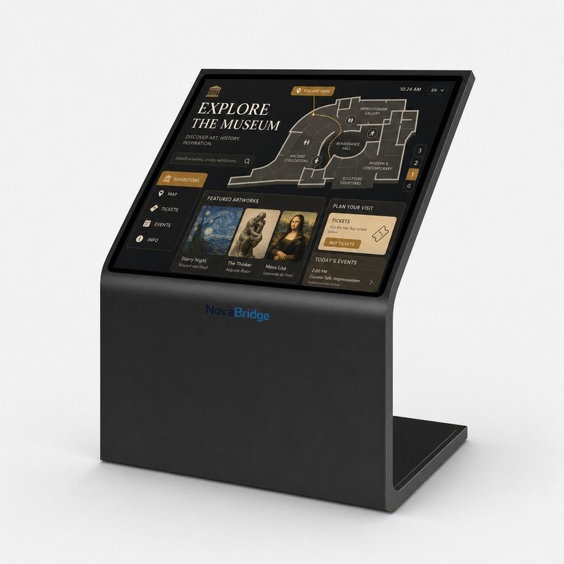 L-Type Touch Kiosk thumbnail 2