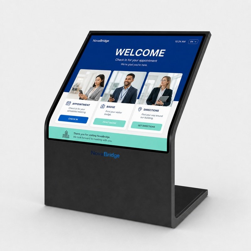 L-Type Touch Kiosk thumbnail 3