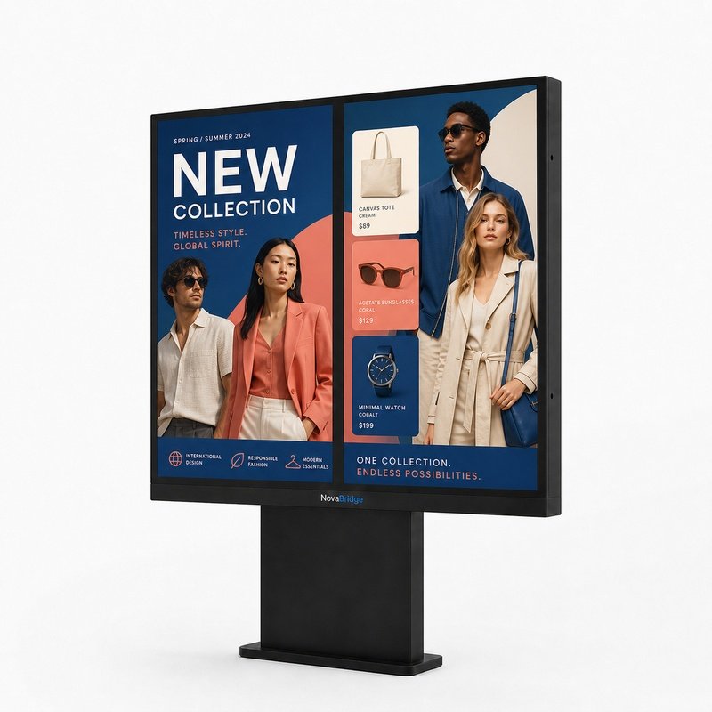 Multi-Screen Outdoor Digital Signage