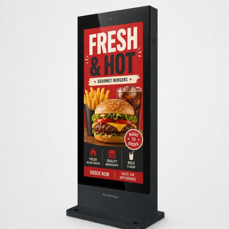 Outdoor Freestanding Digital Signage thumbnail 2