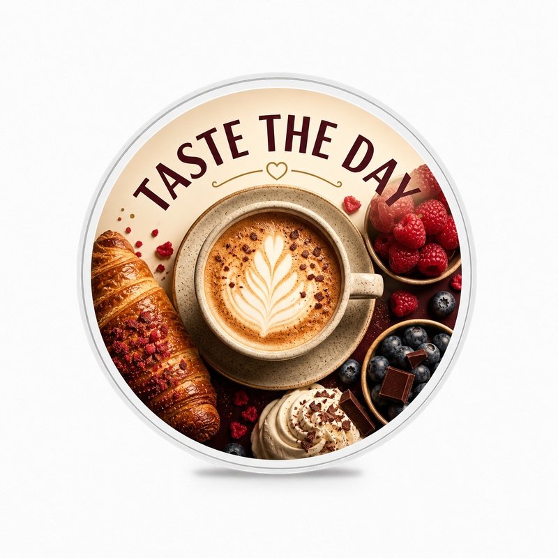 Round LCD Display
